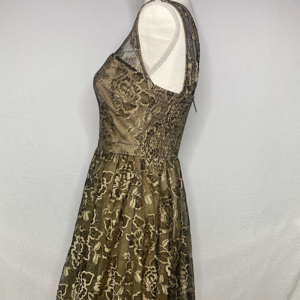 Atarid state size Medium ,black and Gold dress - Picture 2 of 9
